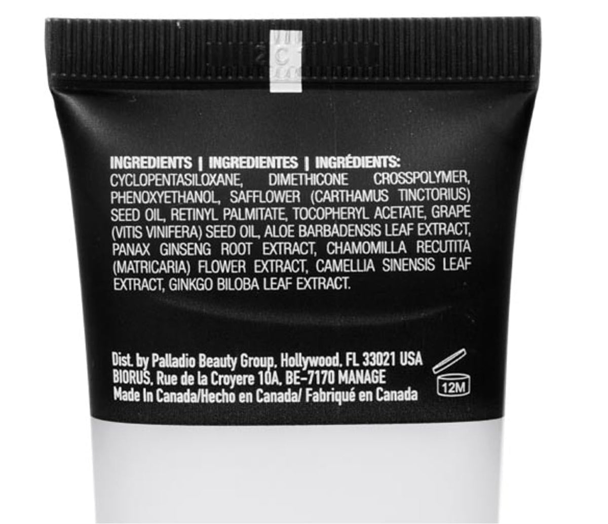 Palladio Foundation Primer feels breathable during daily wear.