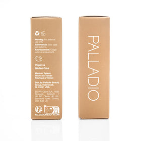Palladio Skin Tint bottle with pump enables easy application