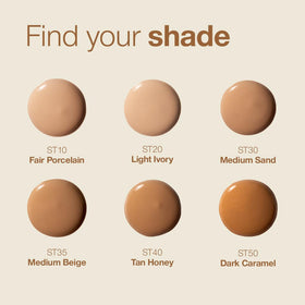 Palladio Skin Tint blends easily with fingers, brush, or sponge