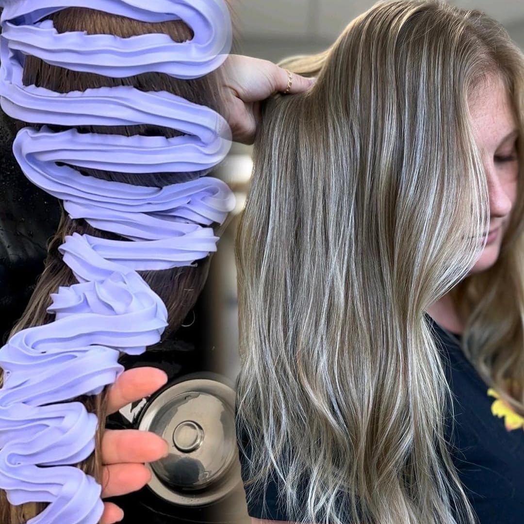 Pallure Bright Blonde Toning Foam ends focus suggests balanced color and reduced brassiness