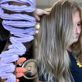 Pallure Bright Blonde Toning Foam ends focus suggests balanced color and reduced brassiness