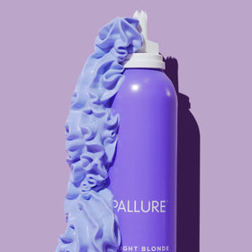 Pallure Bright Blonde Toning Foam packaging highlights vegan cruelty-free credentials