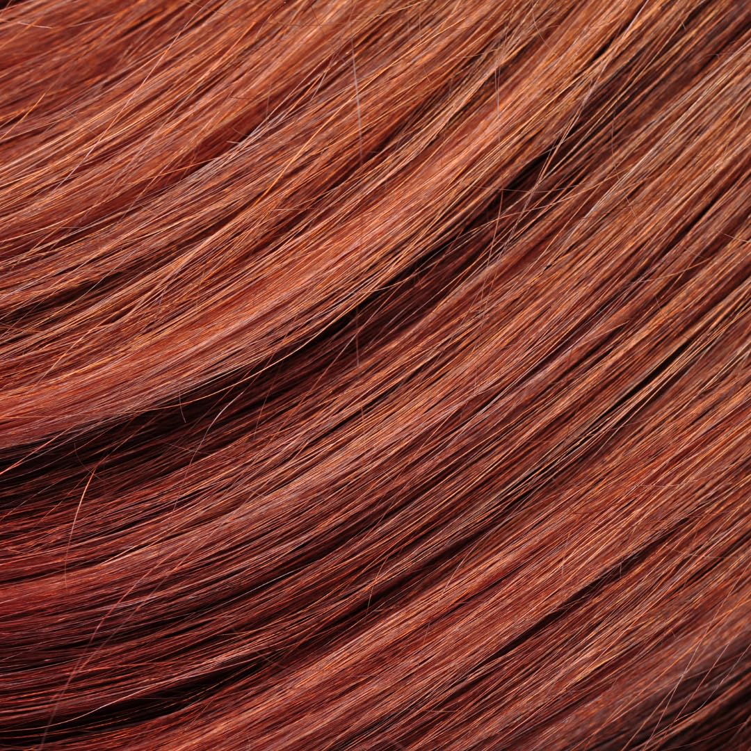 Pallure Copper Brown hair ends application for targeted color lift