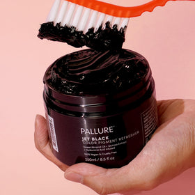 Pallure Color Pigment Refresher Mask rinse with cool water for best color seal.
