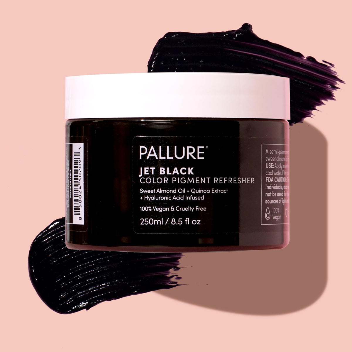 Pallure Color Pigment Refresher Mask finish yields silky, vibrant hair.