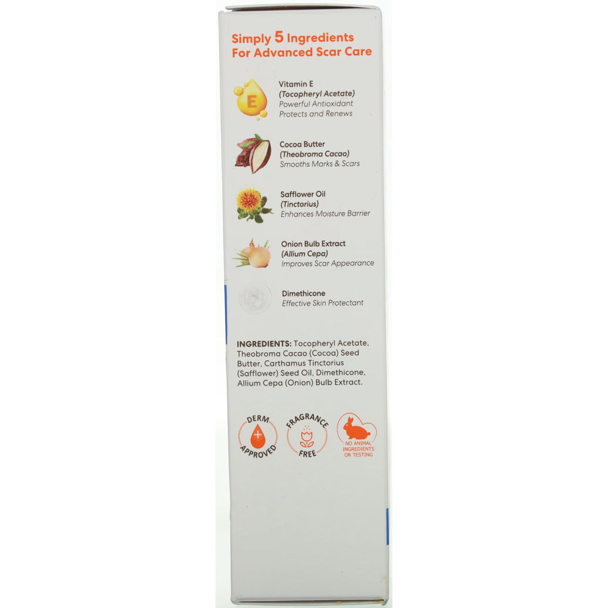 Palmer's Scar Serum bottle with easy-to-use pump applicator