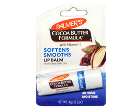 Palmer's Cocoa Butter Lip Balm packaging for year-round care