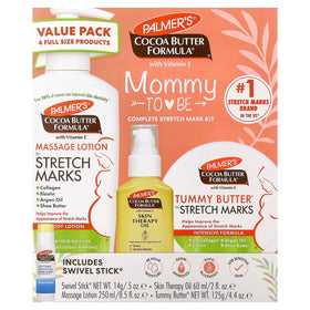 Palmer's Tummy Butter for Stretch Marks provides intensive night-time care for pregnancy-related skin