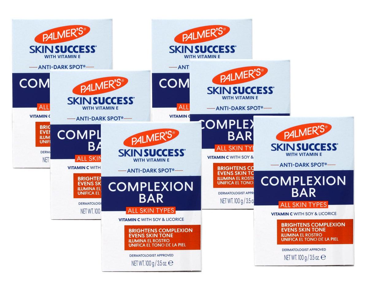 Palmer's Skin Success Eventone Bar 6-pack box showing gentle cleansing for balanced skin.