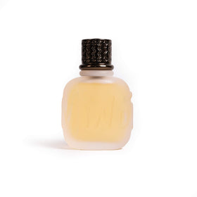 Paloma Picasso Minotaure bottle label close-up highlighting premium branding.