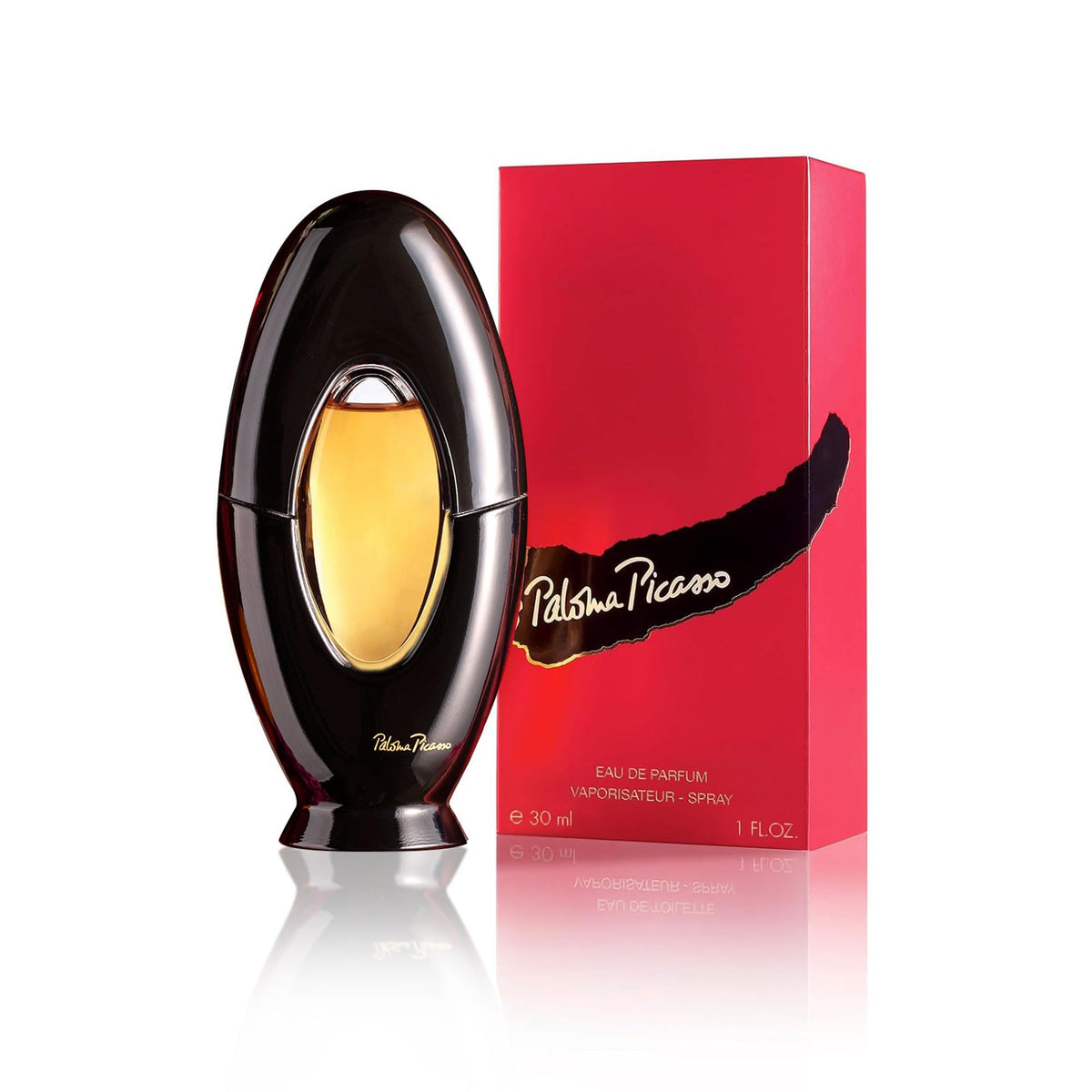 Paloma Picasso Mon Parfum bottle angled view for everyday elegance