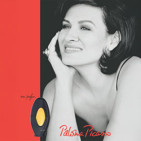 Paloma Picasso Mon Parfum display, signature fragrance for day or evening occasions.