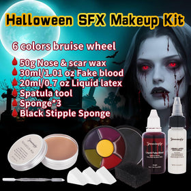 Paminify 30ml washable fake blood for vivid, stain-free costume effects