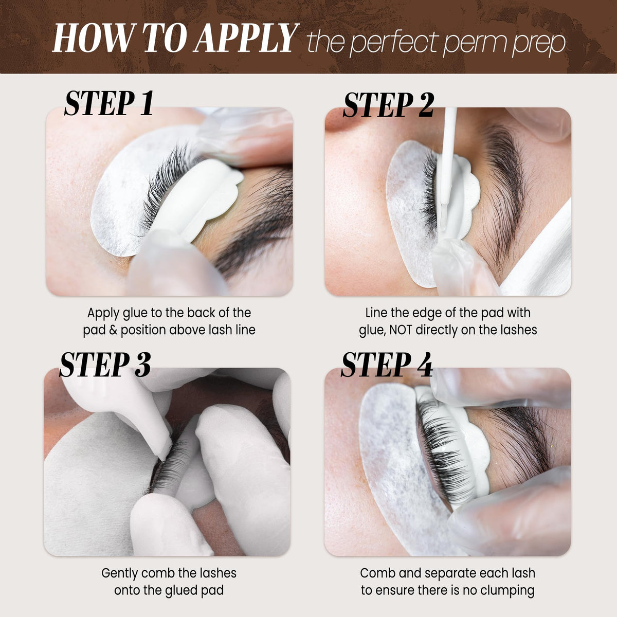 PANA Dolly's Lash glue is easy to remove with water or nourishing agents.