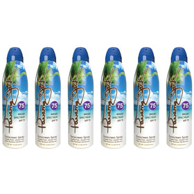 Panama Jack compact bottle fits bags for on-the-go protection.