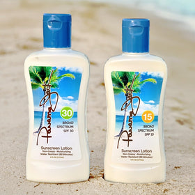 Panama Jack Daily Defense Duo SPF15 bottle for everyday sun protection on the go.