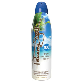Panama Jack SPF 100 sunscreen bottle ready for beach days and reliable protection.