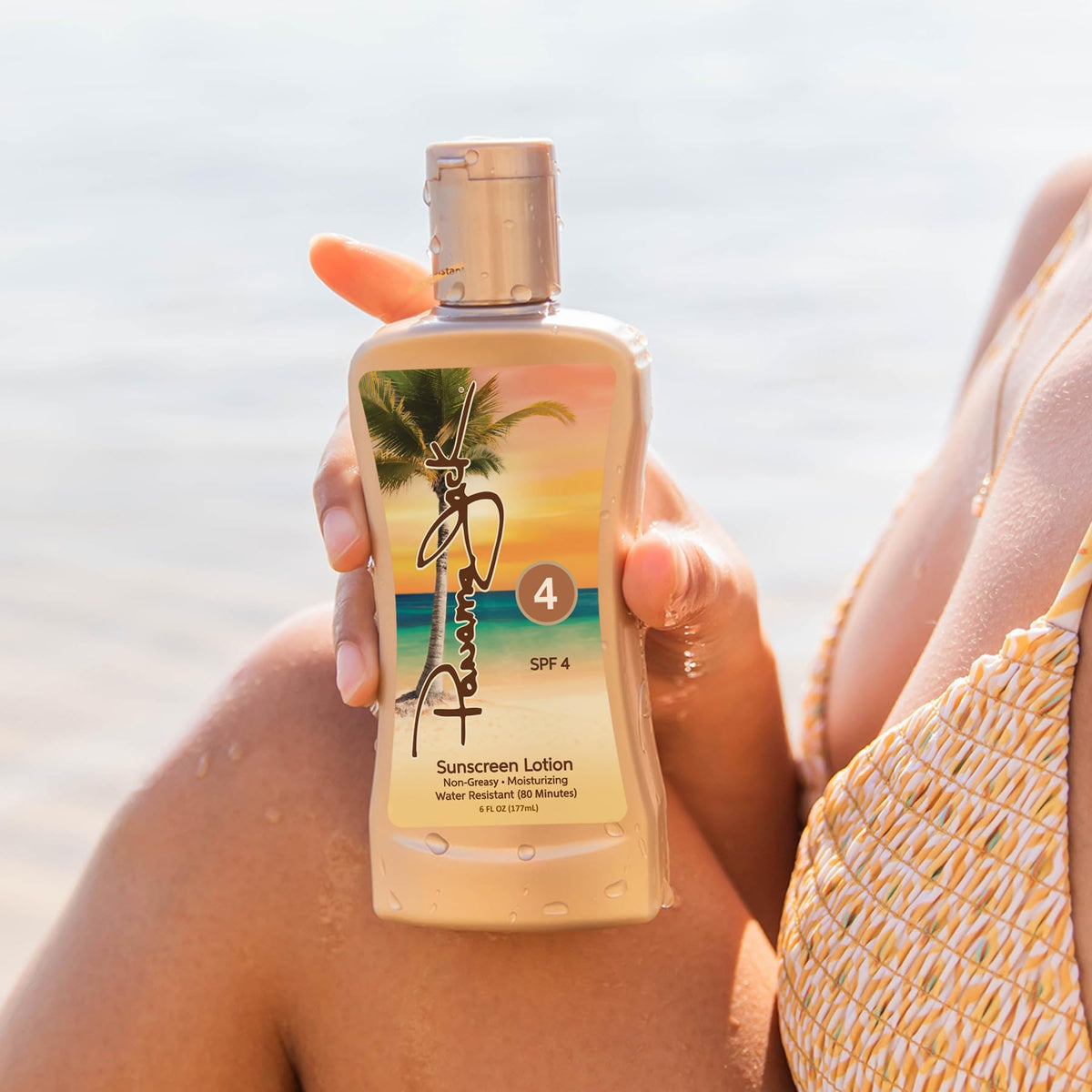 Panama Jack Sunseeker moisturizing formula for skin care in sun.
