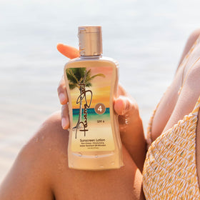 Panama Jack Sunseeker moisturizing formula for skin care in sun.