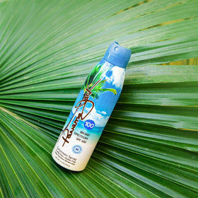 Panama Jack tropical fragrance sunscreen evokes vacation vibes during sun routines