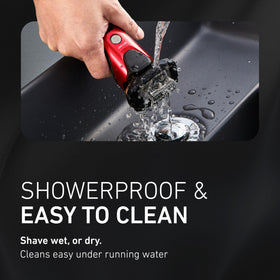 Panasonic ARC5 waterproof design for easy cleaning