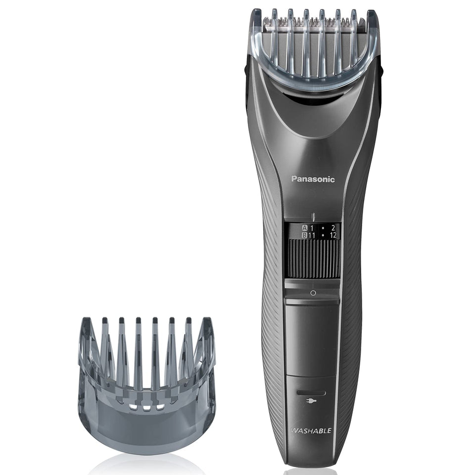 Panasonic ER-GC63-H precision 45-degree blades for clean cuts on thick hair.