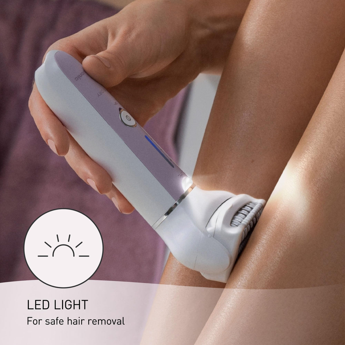 Panasonic ES-EY30 LED light highlights fine hairs for precision