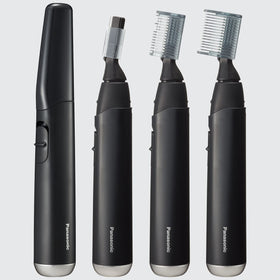 Panasonic GM40-K ergonomic, travel-friendly size fits in a purse or grooming kit.