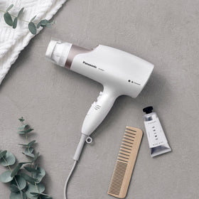 Compact design of Panasonic Nanoe Salon Hair Dryer for storage