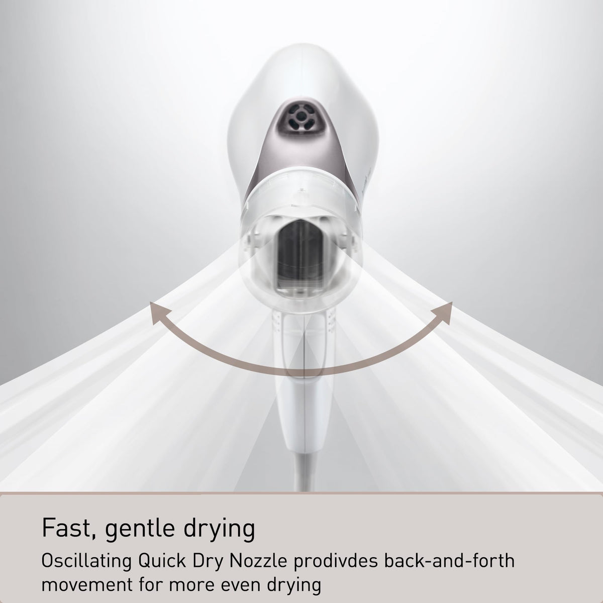 Concentrator attachment for precise styling on Panasonic Nanoe dryer