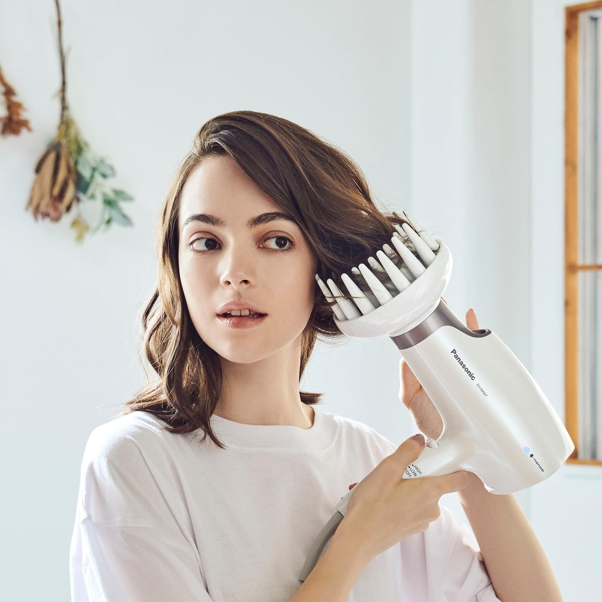 Easy home styling with Panasonic Nanoe for salon-like results