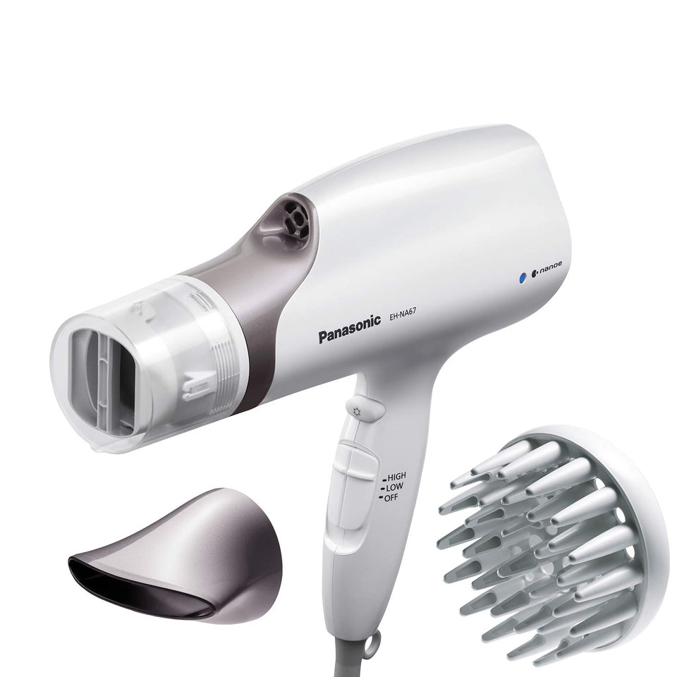 Panasonic Nanoe Salon Hair Dryer with oscillating nozzle for even drying