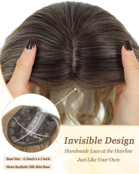 Paneway balayage dark brown to blonde ombre blends with hair color