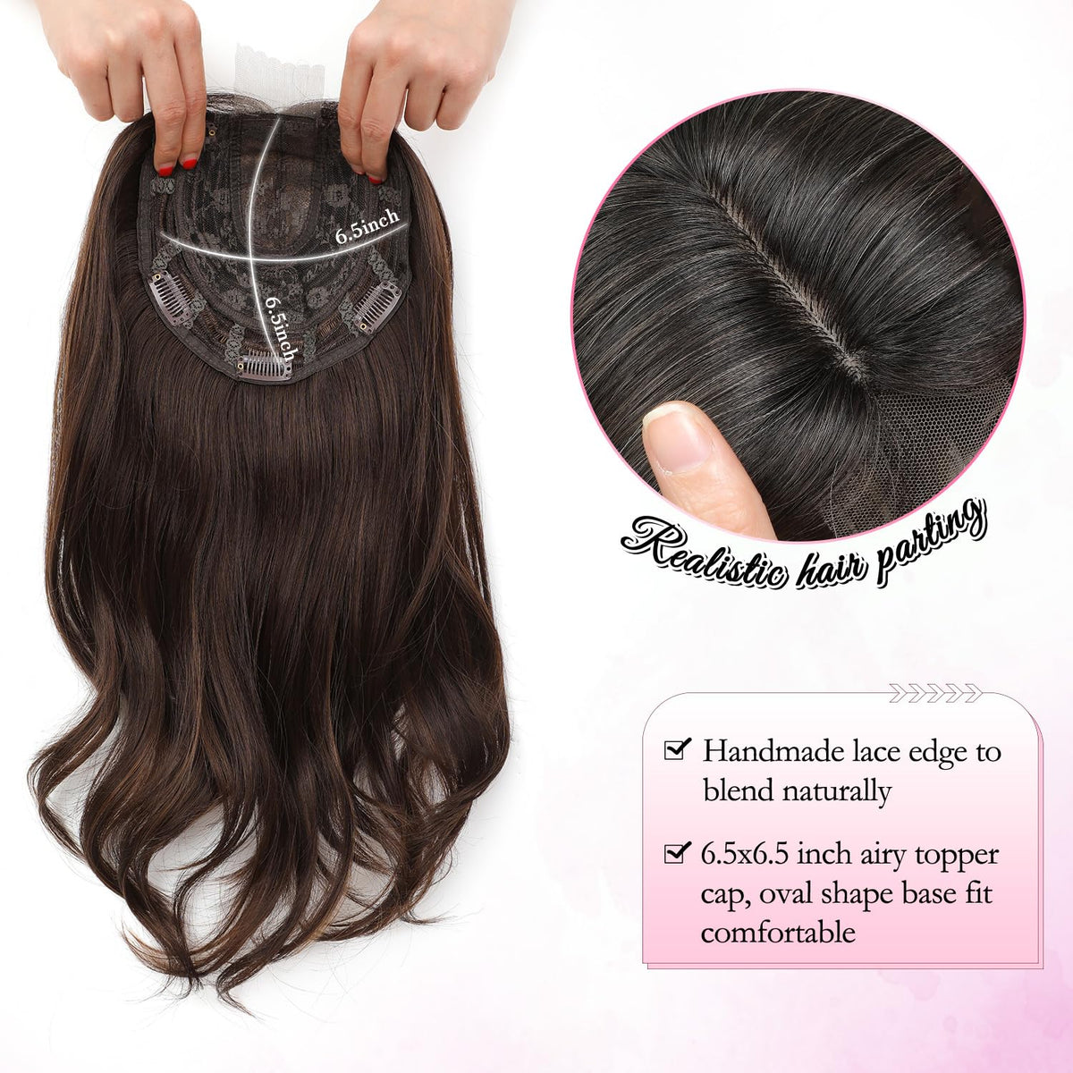 PANEWAY ombre color from natural black to chocolate brown