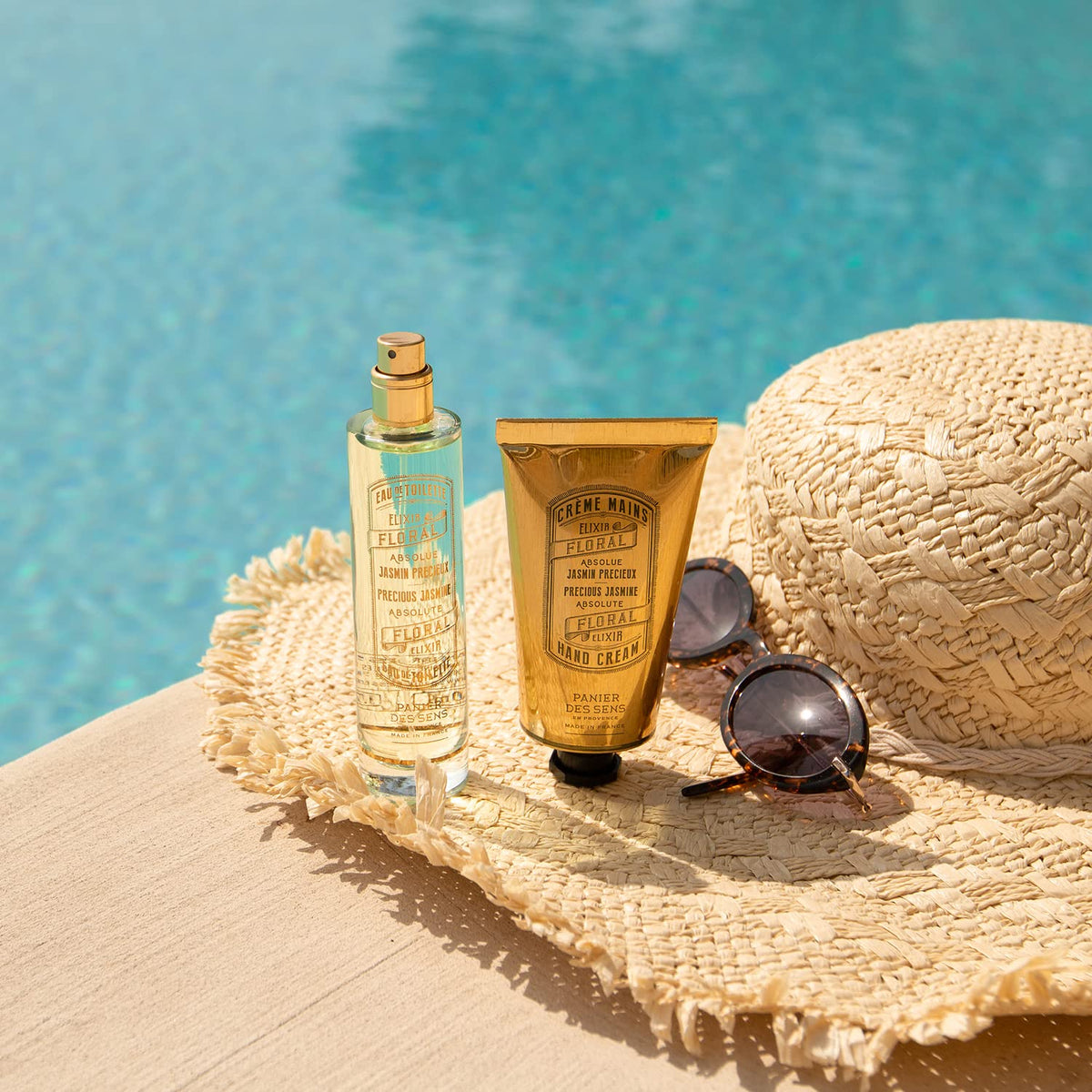 Daily use scene with Panier des Sens White Jasmine Hand Cream.