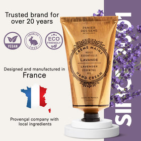 Recyclable packaging of Panier des Sens Lavender Hand Cream.