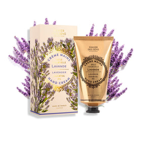 Panier des Sens Lavender Hand Cream tube ready for everyday moisturization.