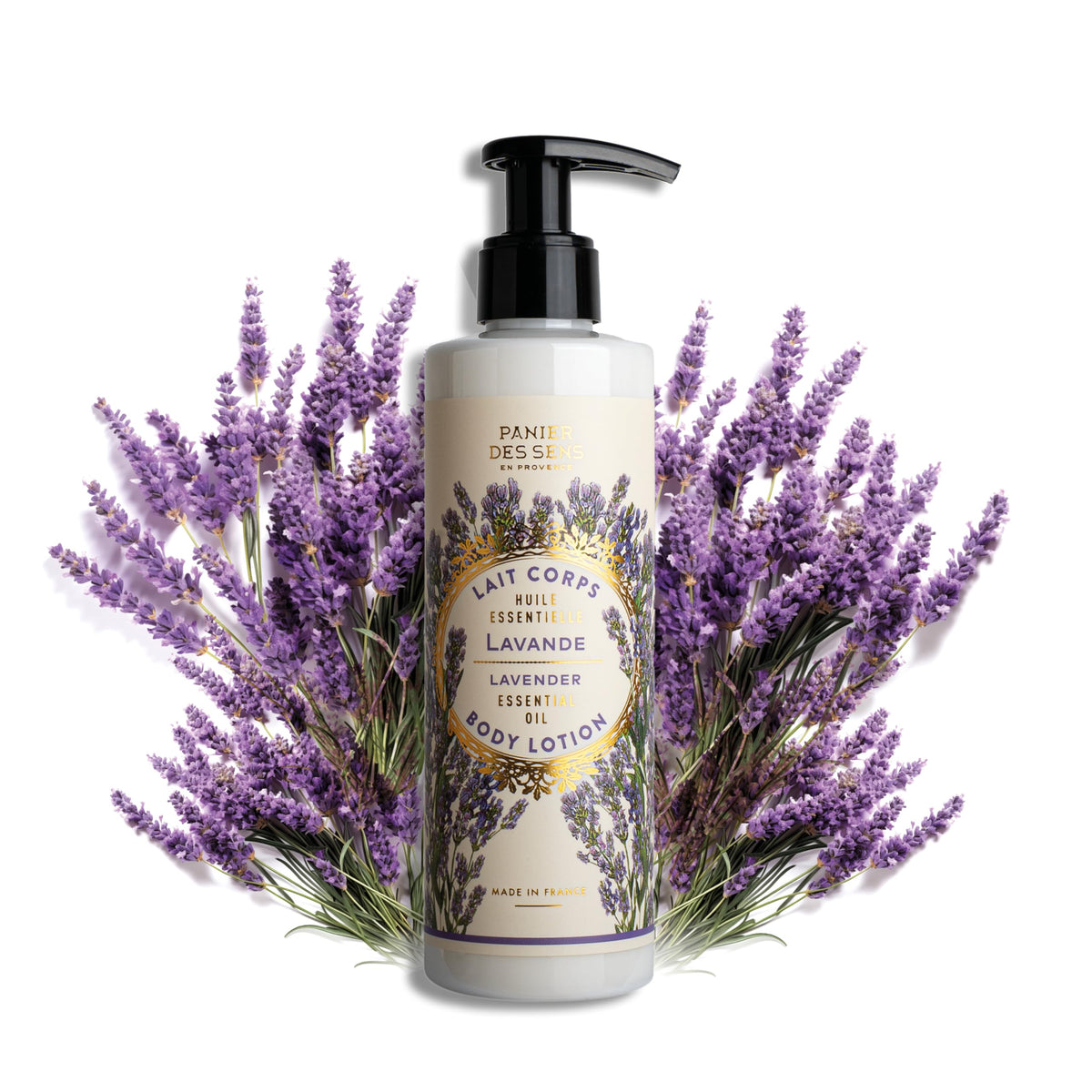 Panier des Sens Lavender Hand & Body Lotion bottle for daily hydration