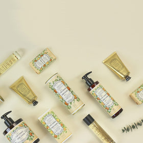 Panier des Sens orange blossom soap bar packaging emphasizes eco-friendly design