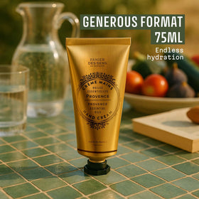 Panier des Sens Provence Citrus olive-oil-and-shea-butter nourishment supports soft skin.