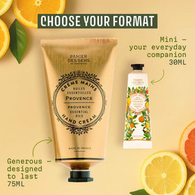Panier des Sens Provence Citrus recyclable-packaging emphasizes sustainable skincare.