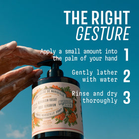 Panier des Sens hand soap promotes soft skin with natural fragrance