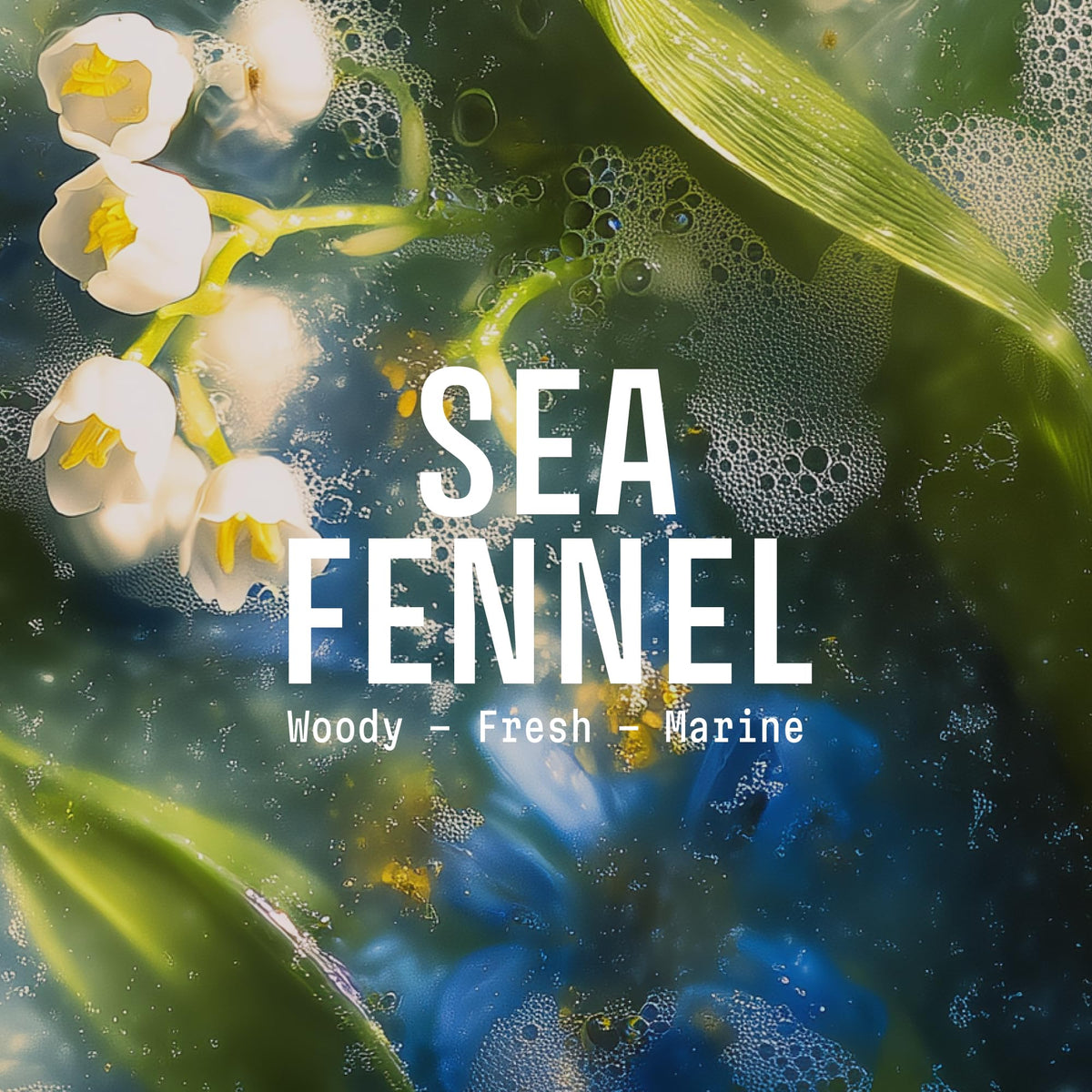 Panier des Sens Sea Samphire pouring action shows a silky, gentle lather