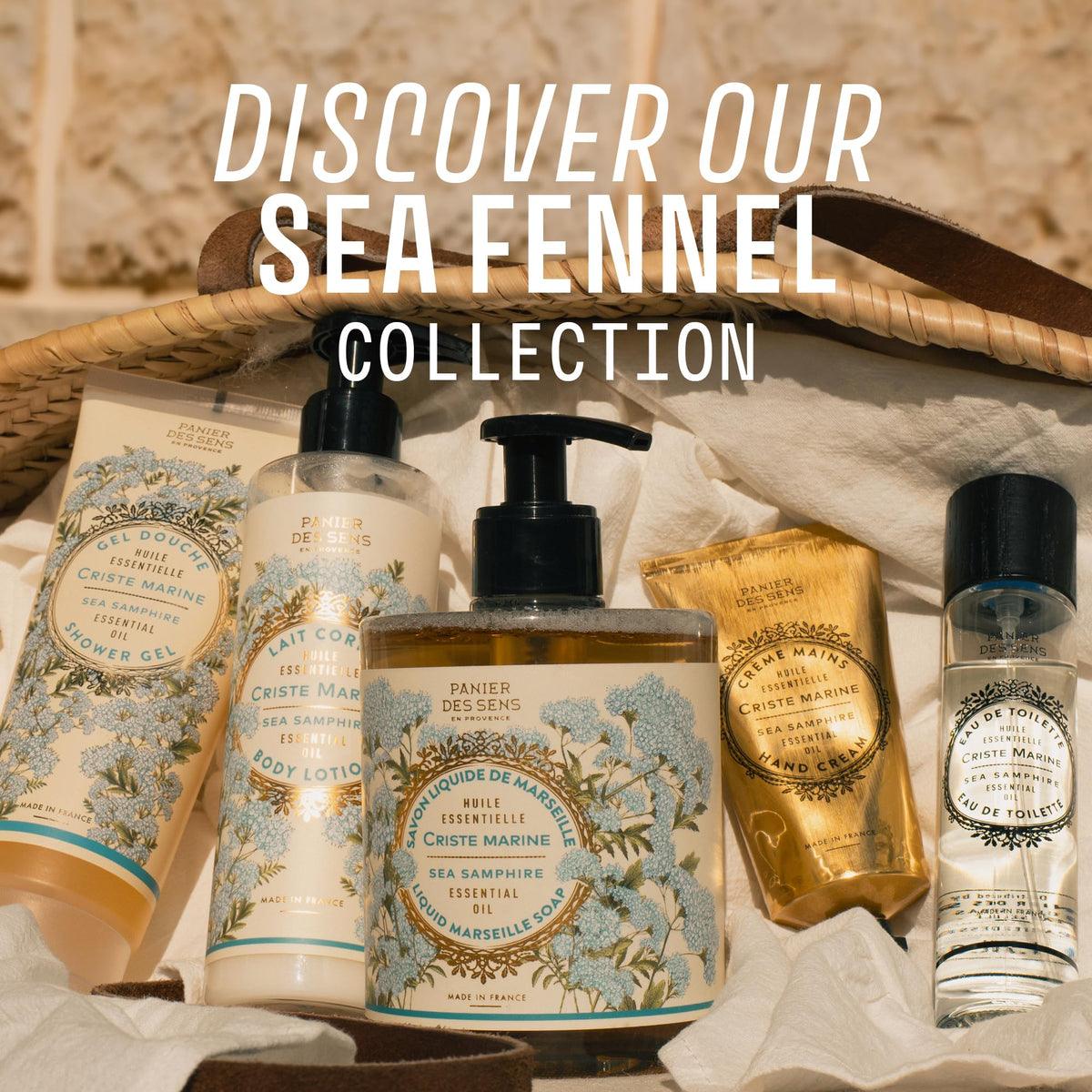 Panier des Sens Sea Samphire sea fennel scent close-up suggests revitalizing aroma
