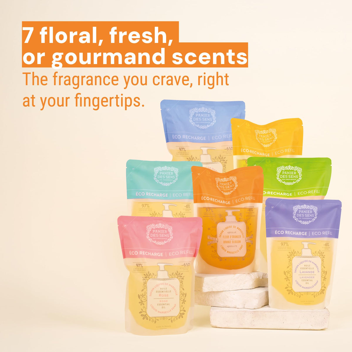 Panier des Sens vegan cruelty-free refill aligns with ethical skincare choices.
