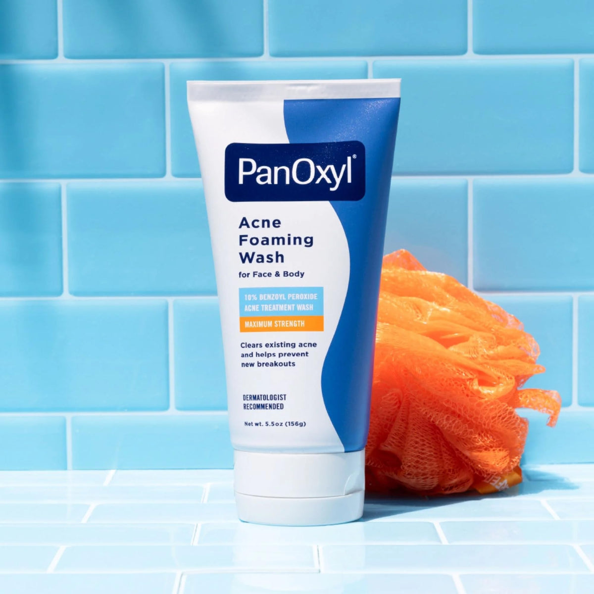 PanOxyl Foaming Wash gentle formula suitable for sensitive skin routines.