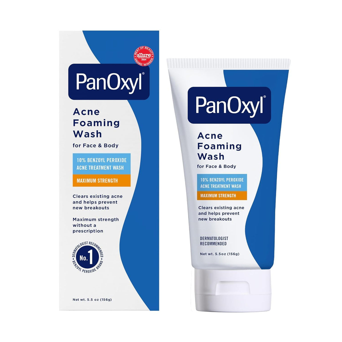 PanOxyl Foaming Wash lather forms on the skin during use for a refreshing cleanse.