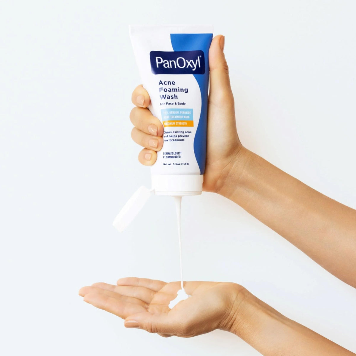 PanOxyl Foaming Wash pack of six bottles for value and routine simplicity.
