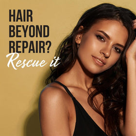 Pantene Miracle Rescue Shots promoting visibly shinier, healthier hair.