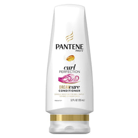 Pantene Pro-V Curl Perfection 12oz bottle for defined, frizz-free curls.